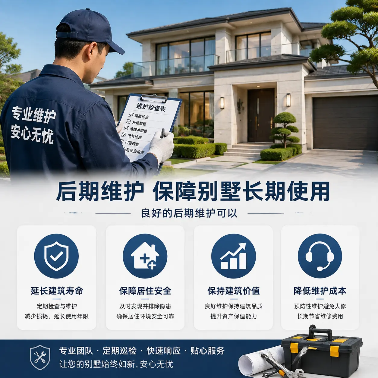别墅建造公司推荐： 白云 施工质量的关键要素