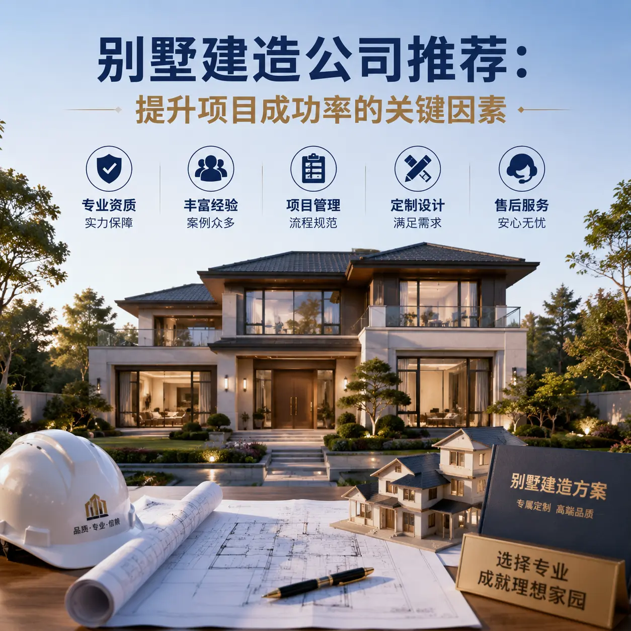 别墅建造公司推荐：提升项目成功率的关键因素