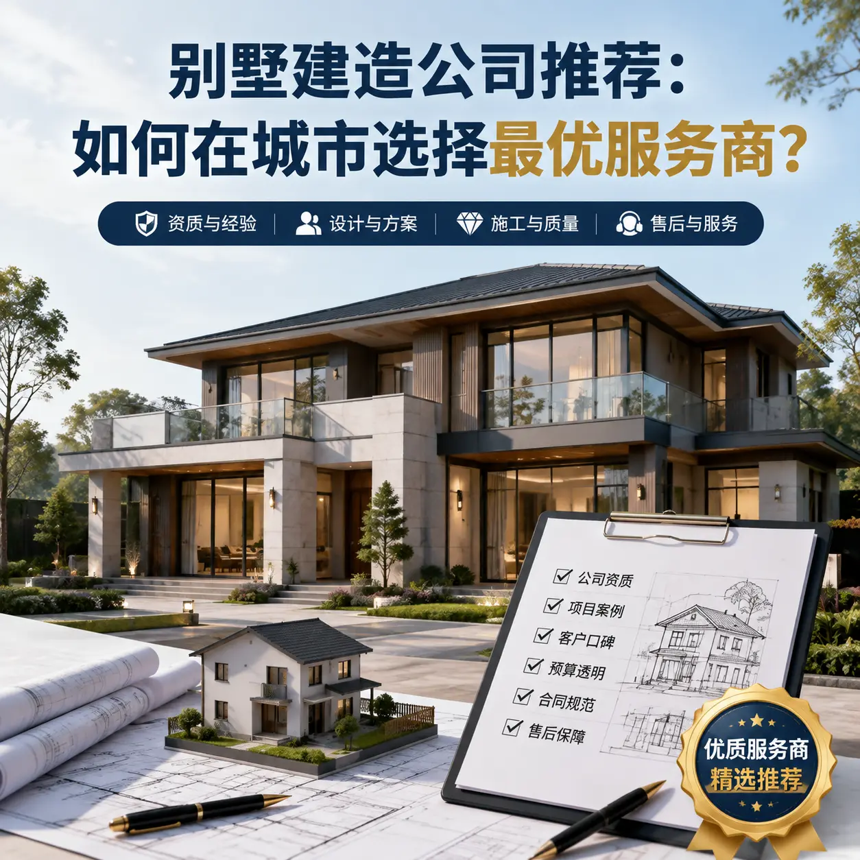 别墅建造公司推荐：如何在 白云 选择最优服务商？
