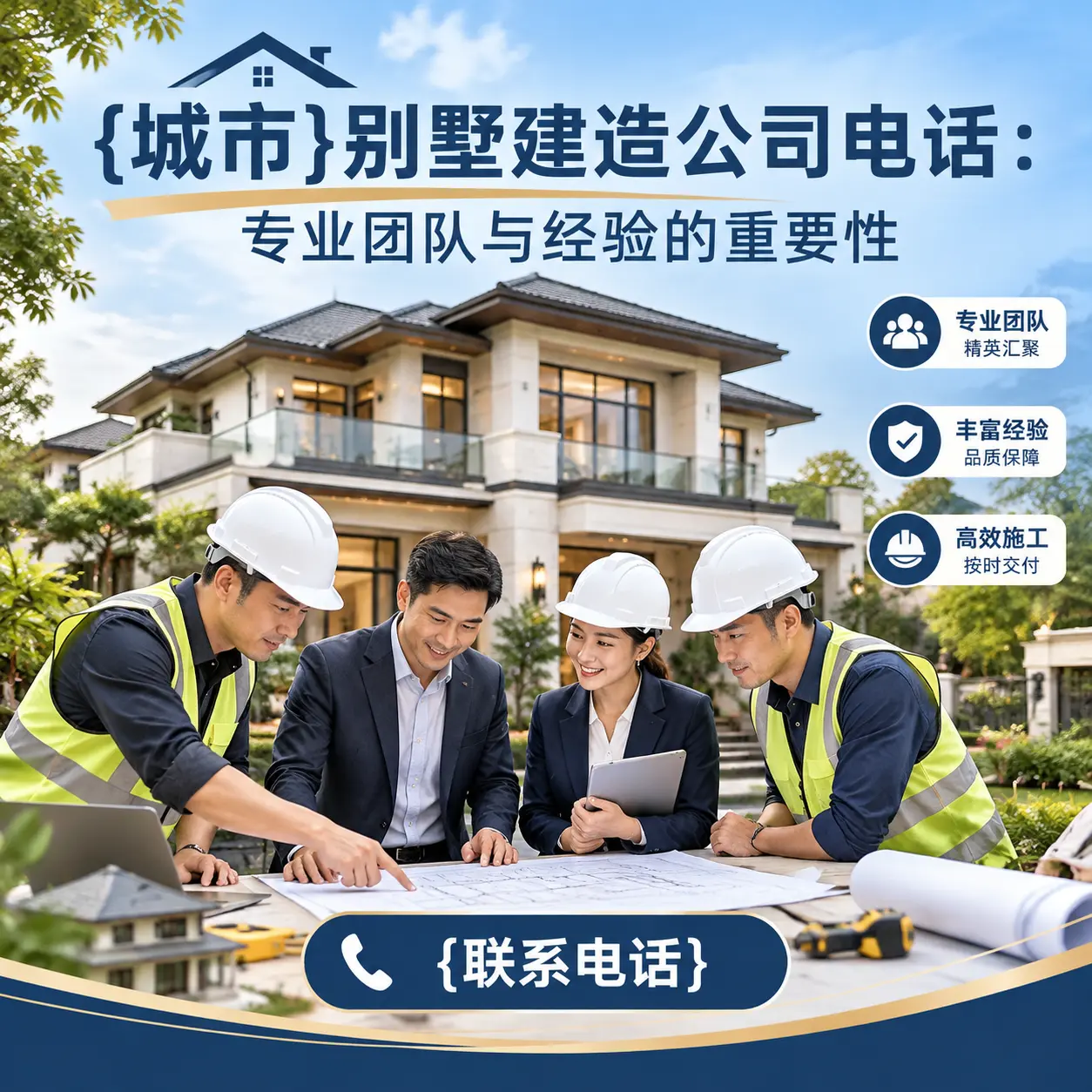 白云别墅建造公司电话：专业团队与经验的重要性