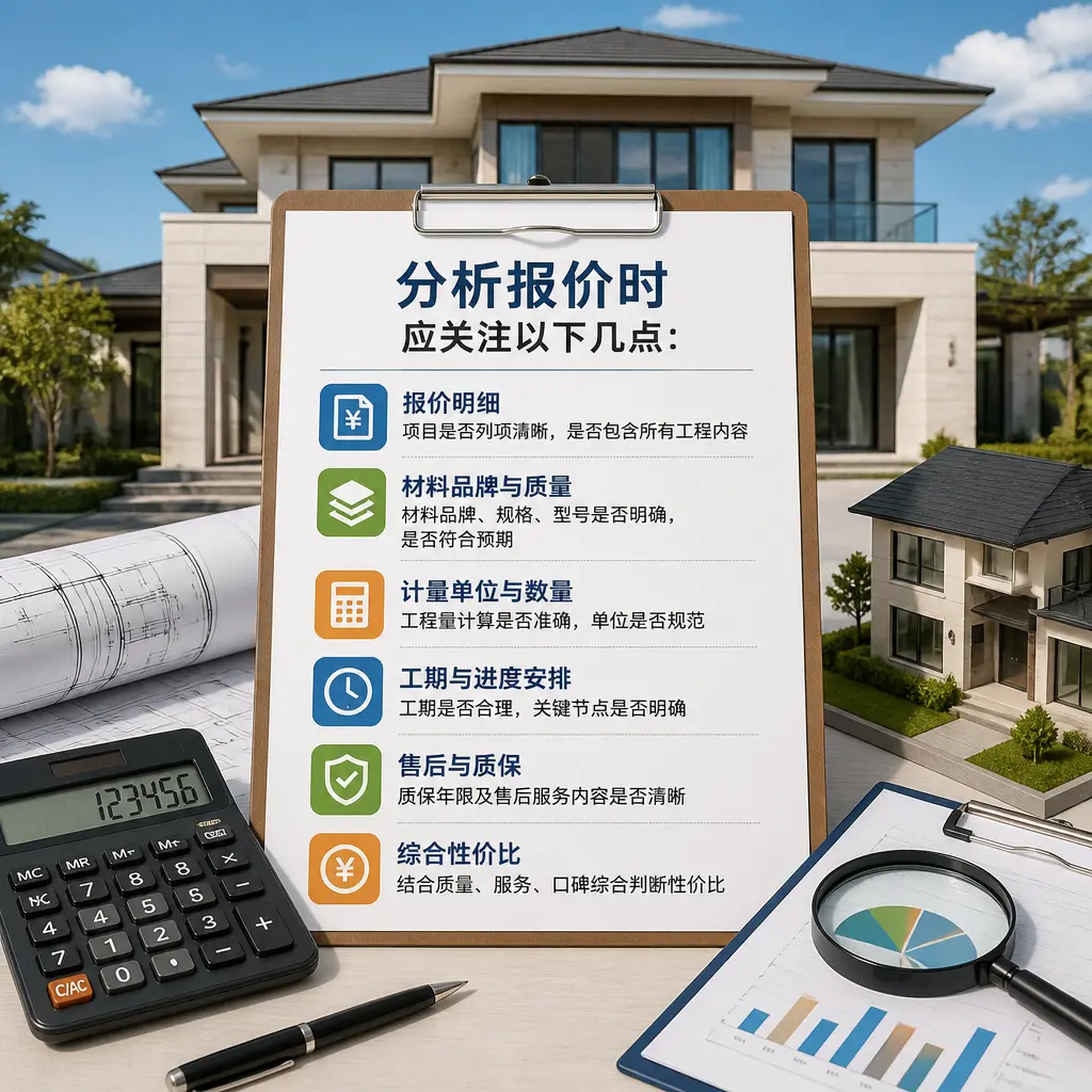 如何在 白云 进行别墅建造公司比较与选择