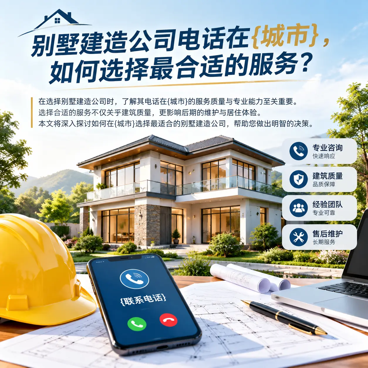 别墅建造公司电话在白云，如何选择最合适的服务？