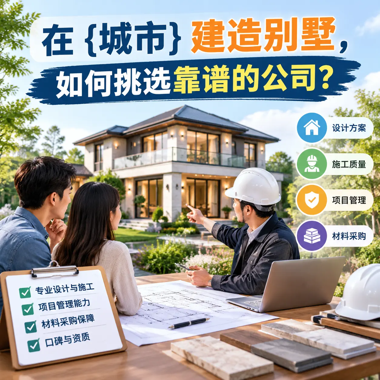 在 白云 建造别墅，如何挑选靠谱的公司？