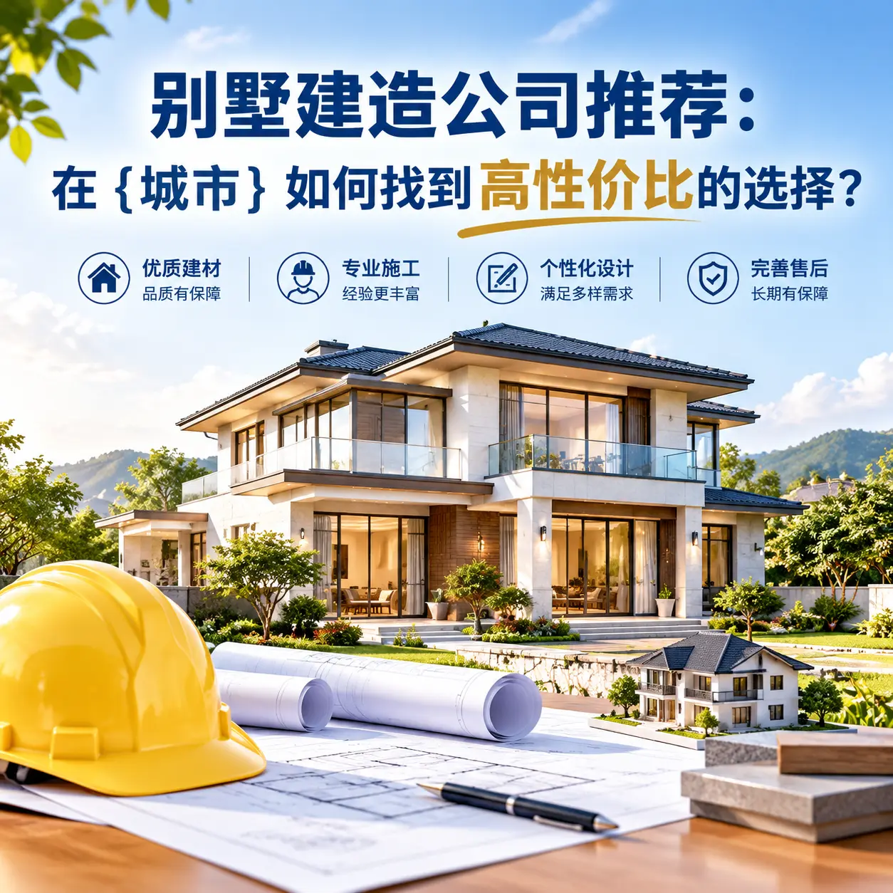别墅建造公司推荐:在 白云 如何找到高性价比的选择?
