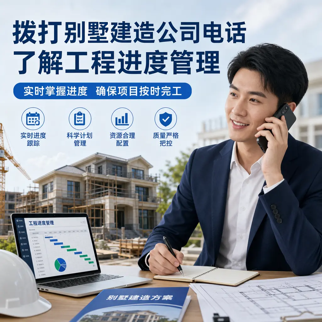 拨打白云别墅建造公司电话,了解工程进度管理
