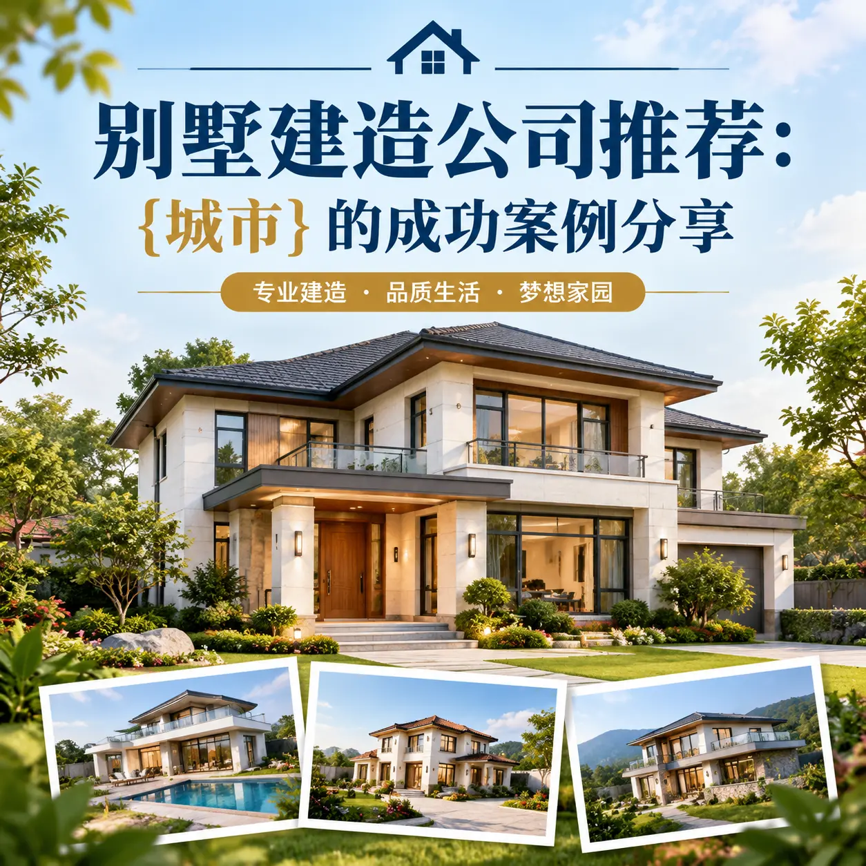 别墅建造公司推荐: 白云 的成功案例分享