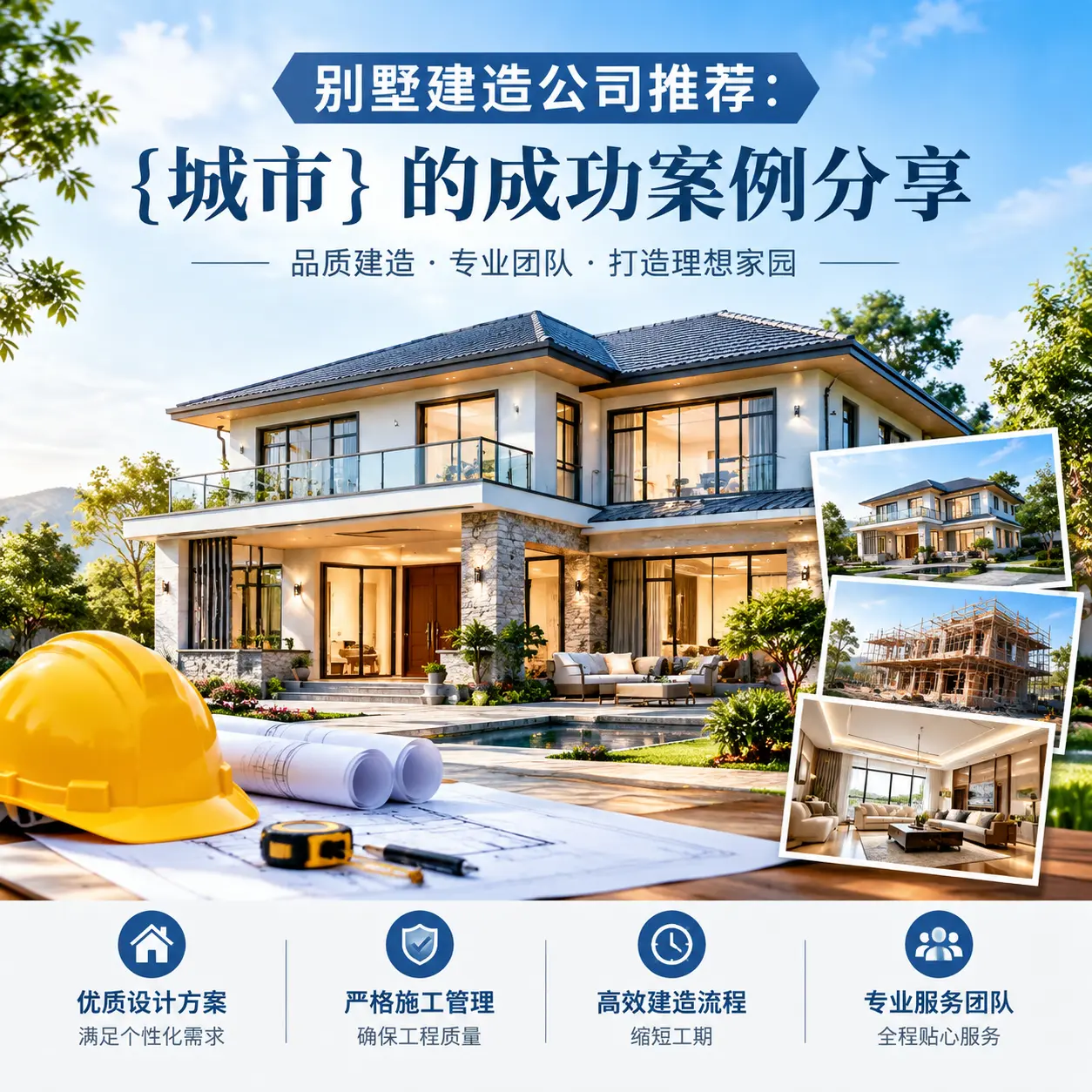 别墅建造公司推荐: 白云 的成功案例分享