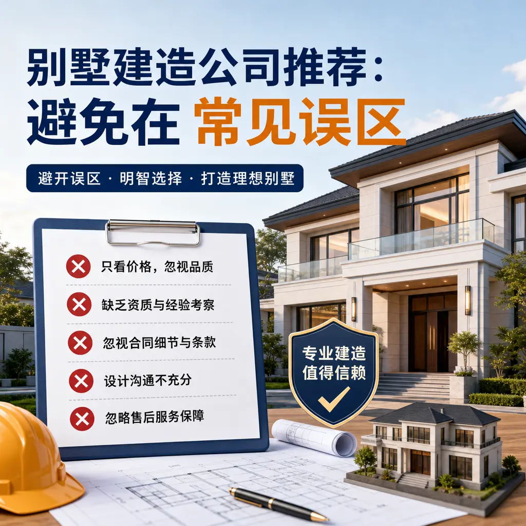 别墅建造公司推荐：避免在 白云 的常见误区